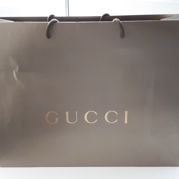 Authentic Gucci Paper Bag (Extra Large) - Picture 1 of 2
